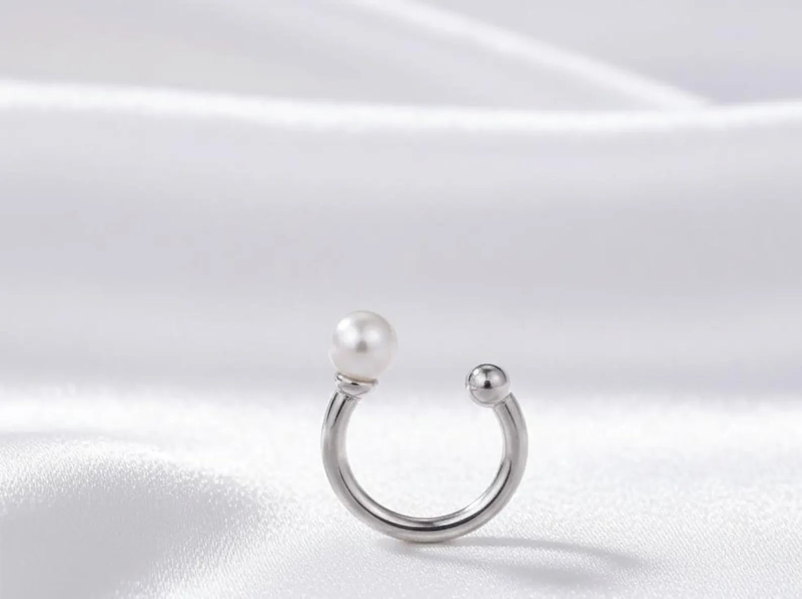 925 Sterling Silver Ear Cuff Tiny Earrings | Statement Non-Pierced Jewelry