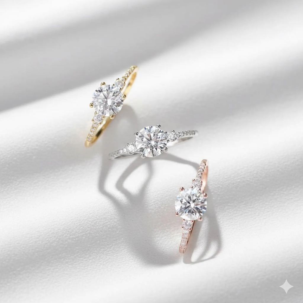 925 Sterling Silver Oval Moissanite Ring Wedding Ring