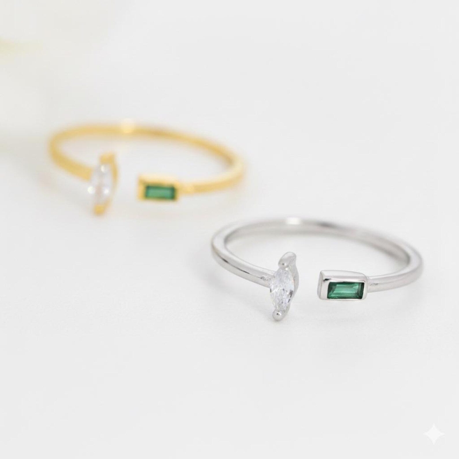 Vintage 925 Sterling Silver Freshwater Pearl and CZ Ring