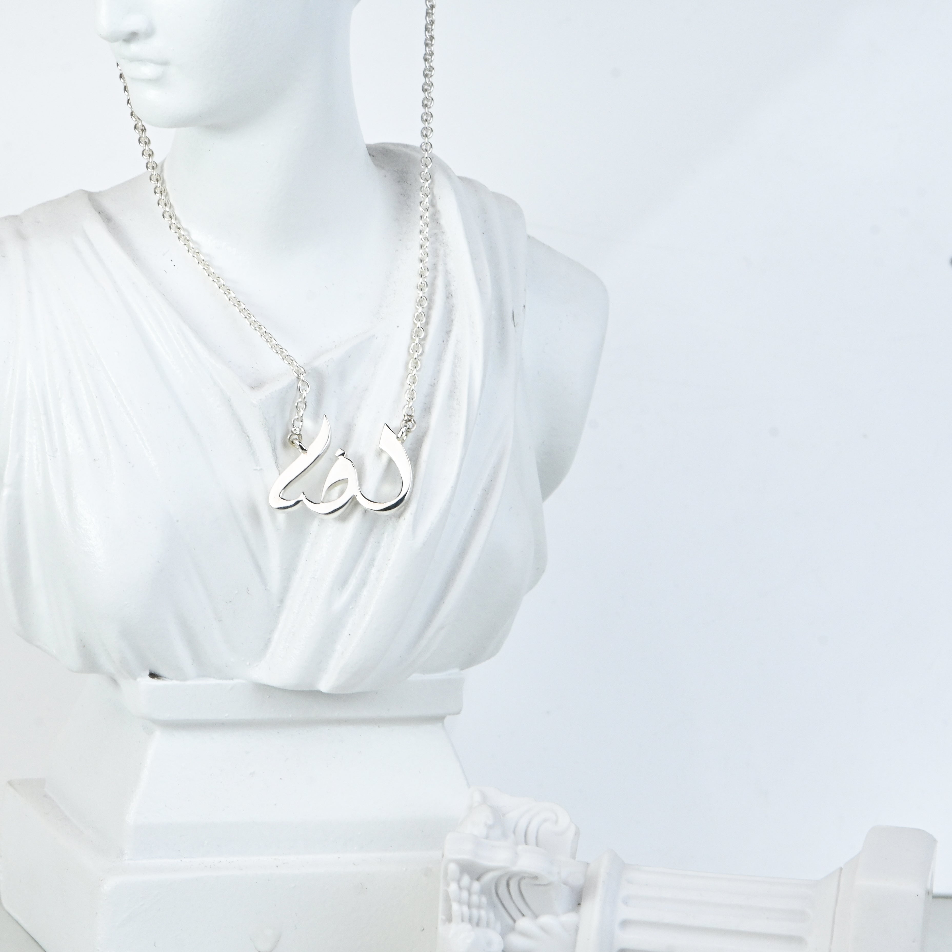 925 Sterling Silver Name Pendant Custom Birthday Gift Necklace