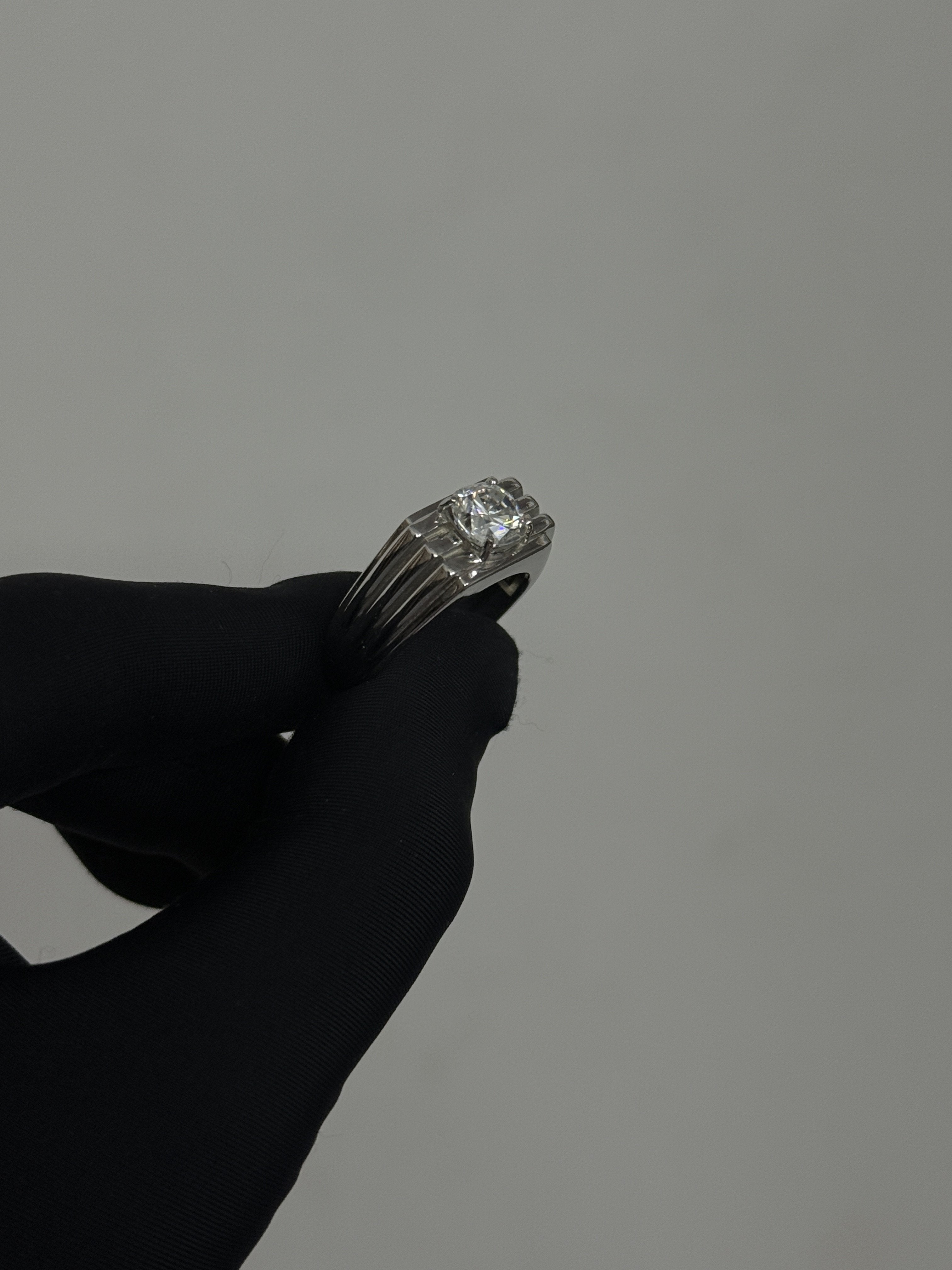 25 Silver Moissanite Cushion-Cut Ring for Women – Prong Setting Gift for Her