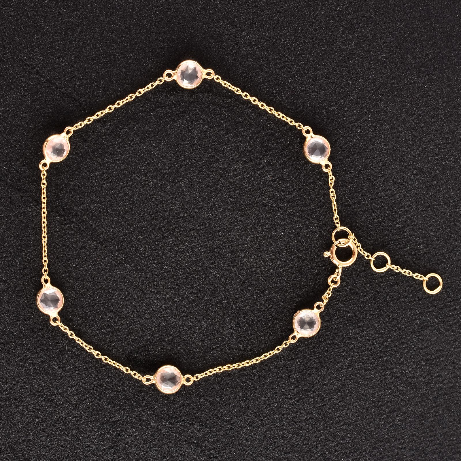 7mm Round Morganite Gemstone – Natural Blush Pink Stone in 925 Sterling Silver