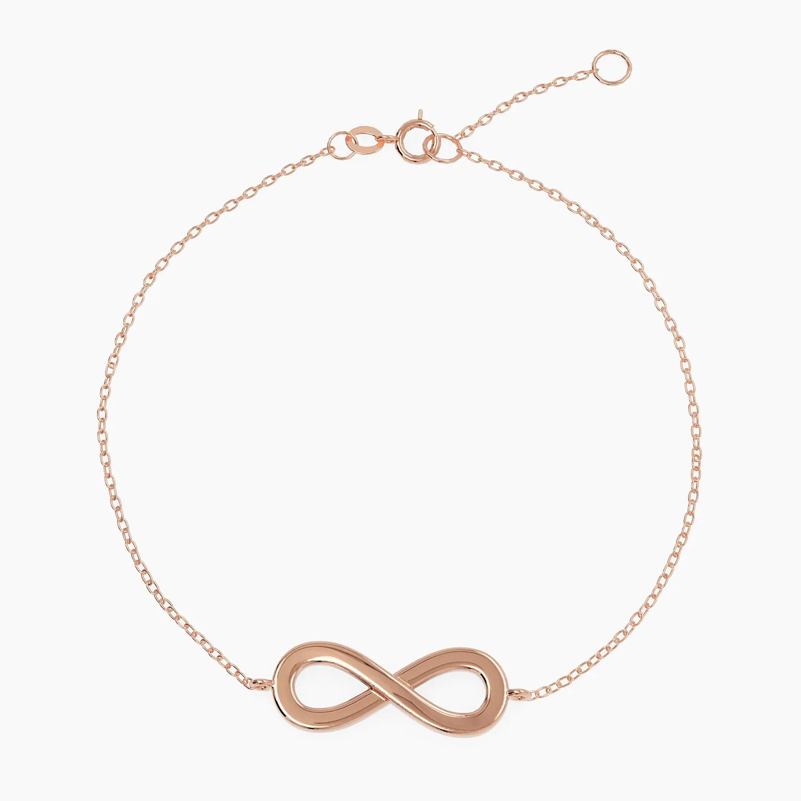 Solid Gold Infinity Bracelet: Minimalist Everyday Jewelry