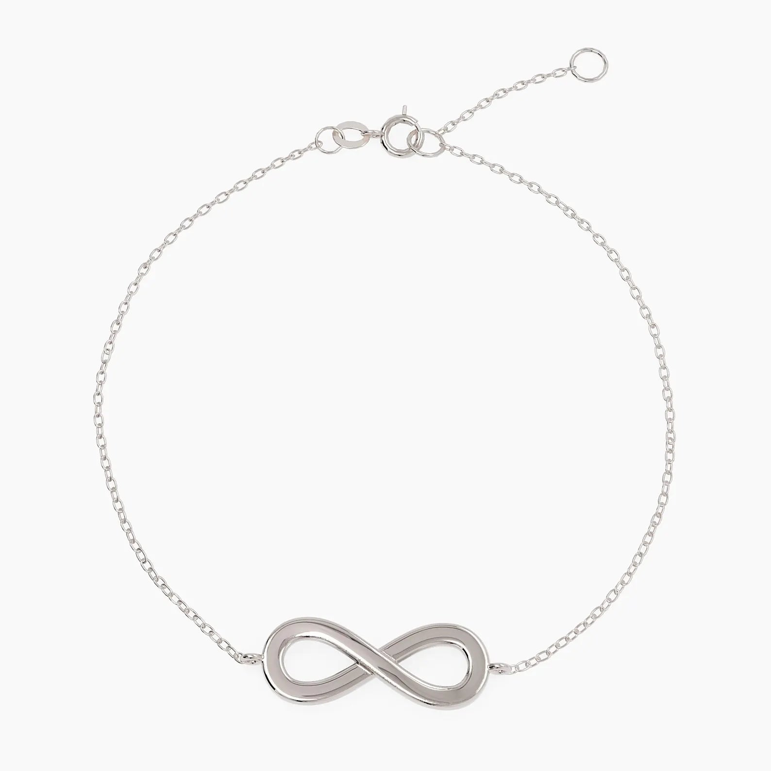 Solid Gold Infinity Bracelet: Minimalist Everyday Jewelry